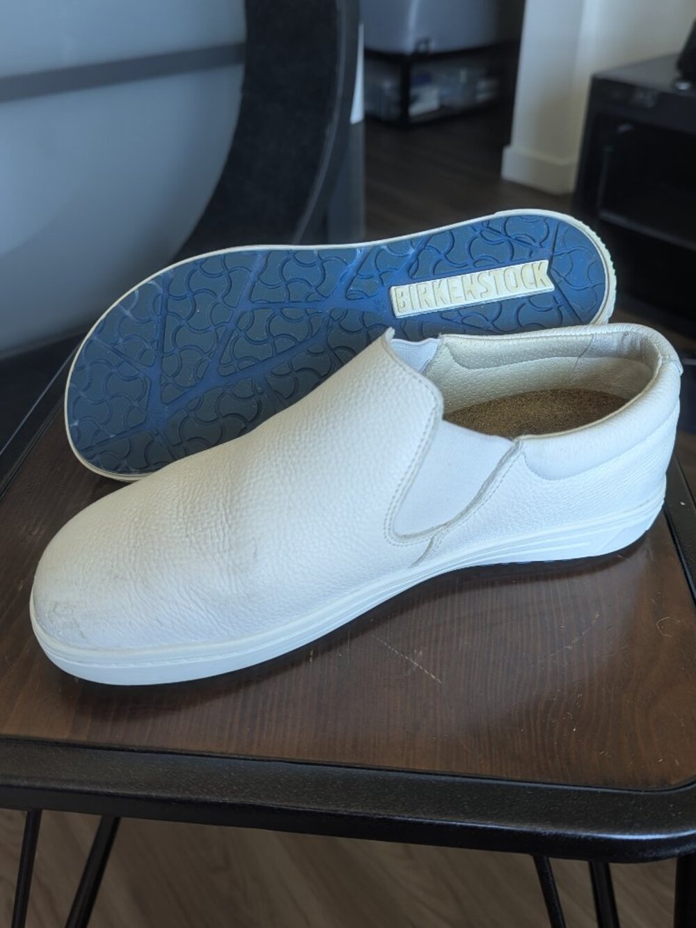 Birkenstock QO 400 White Slip-On Sneaker Size EU 37 Unisex
